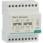 ORBIS - TRM C 400 63/24 Trasformatori modulari per campanelli, potenza 63 VA, 4 moduli DIN, tensione primario 400V, tensione secondario 12/24 VAC
