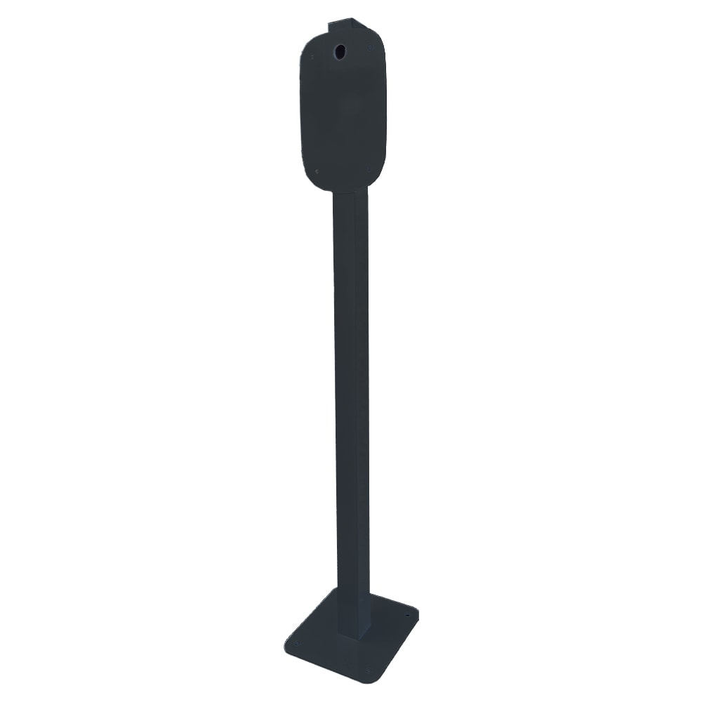 ORBIS - PAMF, Sostegno MONOFACCIALE a palo in metallo per le stazioni di ricarica VIARIS UNI/UNI+ , altezza 1350mm