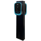 ORBIS - COBIF COMBI+ Sostegno BIFACCIALE a colonnina in metallo per le stazioni di ricarica VIARIS COMBI+, colore NERO, altezza 1500mm