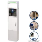 ORBIS - VIARIS CITY+ BBT2PE22DETH TRIFASE 22 kW+22 kW, 2 prese TIPO 2 e SHUTTER,WiFi+Ethernet,protezioni magnet.-diff., cont.MID, lettore carte RFID