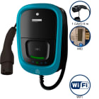 ORBIS - VIARIS UNI+ CT2E22 CAV5M EM TRIFASE 22 kW 3x32A, 1 CAVO e CONNETTORE TIPO 2 lunghezza 5m, lettore carte RFID, WiFi, Contatore MID