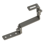 ORBIS - SS-UX Staffa semplice regolabile in ACCIAIO INOX AISI 304, 2 regolazioni, spessore 5mm