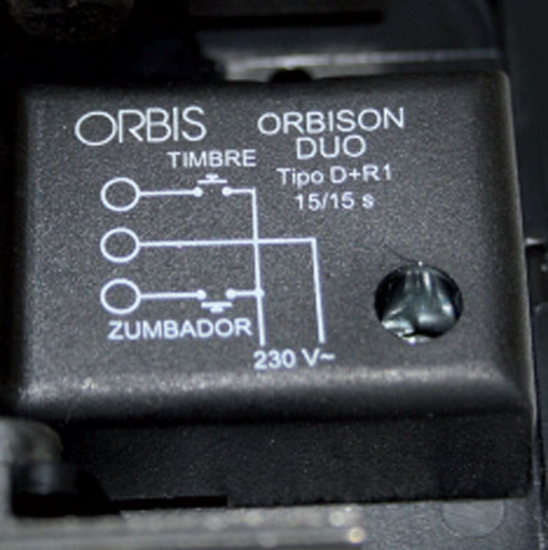 ORBIS - ORBISON DUO Campanello timbrico BITONALE con Buzzer, 230V