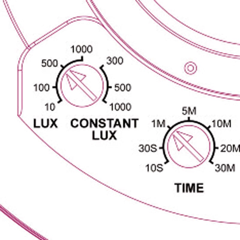 ORBIS - CIRCUMAT PRO DALI Rivelatore di presenza da soffitto, rilevamento: angolo 360°, diametro 30m ad altezza 3.5m, 230V