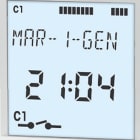 ORBIS - DATA LOG BLUETOOTH Interruttore orario digitale 2 moduli DIN, giornaliero/settimanale, 1 contatto, 230V OB171012