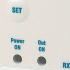 ORBIS - ORUS RF+ATTUATORE Cronotermostato digitale da parete colore BIANCO, 1 relè (Attuatore) 8A/230V, programmazione giornaliera/settimanale, 1 batteria 1,5V OB324900