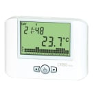 ORBIS - ORUS RF Cronotermostato Digitale Da Parete colore BIANCO, programmazione giornaliera/settimanale, 1 batteria 1,5V