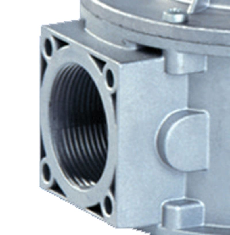 ORBIS - ELETTROVALVOLA 2" 230V, NC a riarmo manuale, corpo: ALLUMINIO, attacco 2" DN50