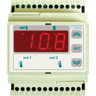 ORBIS - SCTE322D-EA110ZP REGOLATORE DIGITALE per REFRIGERAZIONE 4 moduli DIN, IN: 2 sonde NTC, OUT: 3 relè