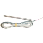ORBIS - PT100/2 Sonda Di Temperatura termoresistenza PT100, campo lavoro -50°C +350°C, cavo VETROTEX 3m, terminale 6x100 AISI 304, IP45
