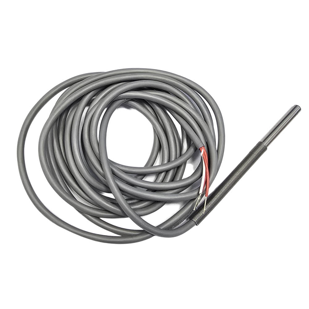 ORBIS - PT100 Sonda Di Temperatura termoresistenza PT100, cavo SILICONE 3m, terminale 6x50 OB531156