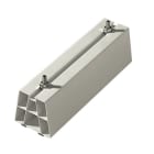 ORBIS - SPE 350/100 Base di supporto a pavimento lunghezza 350 mm, sezione 100x100 mm, compl. di viti e vibroflex adesivo, RAL1013, portata MAX 400 Kg