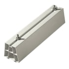 ORBIS - SPE 450/2P Base di supporto a pavimento lunghezza 450 mm, sezione 100x100 mm, compl. di viti e vibroflex adesivo, RAL1013, portata MAX 400 Kg