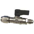 ORBIS - RBCR407 Raccordo bombola con rubinetto per R32 attacco F 1/2" ACME SX - M1/4"