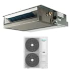 ORBIS - AUV105UR4RC8/AUW105U4RW8 Unità interna a SOFFITTO/PAVIMENTO e unità esterna,potenza 9,5kW,GAS R32,linea COMMERCIALE SOFFITTO/PAVIMENTO,HISENSE