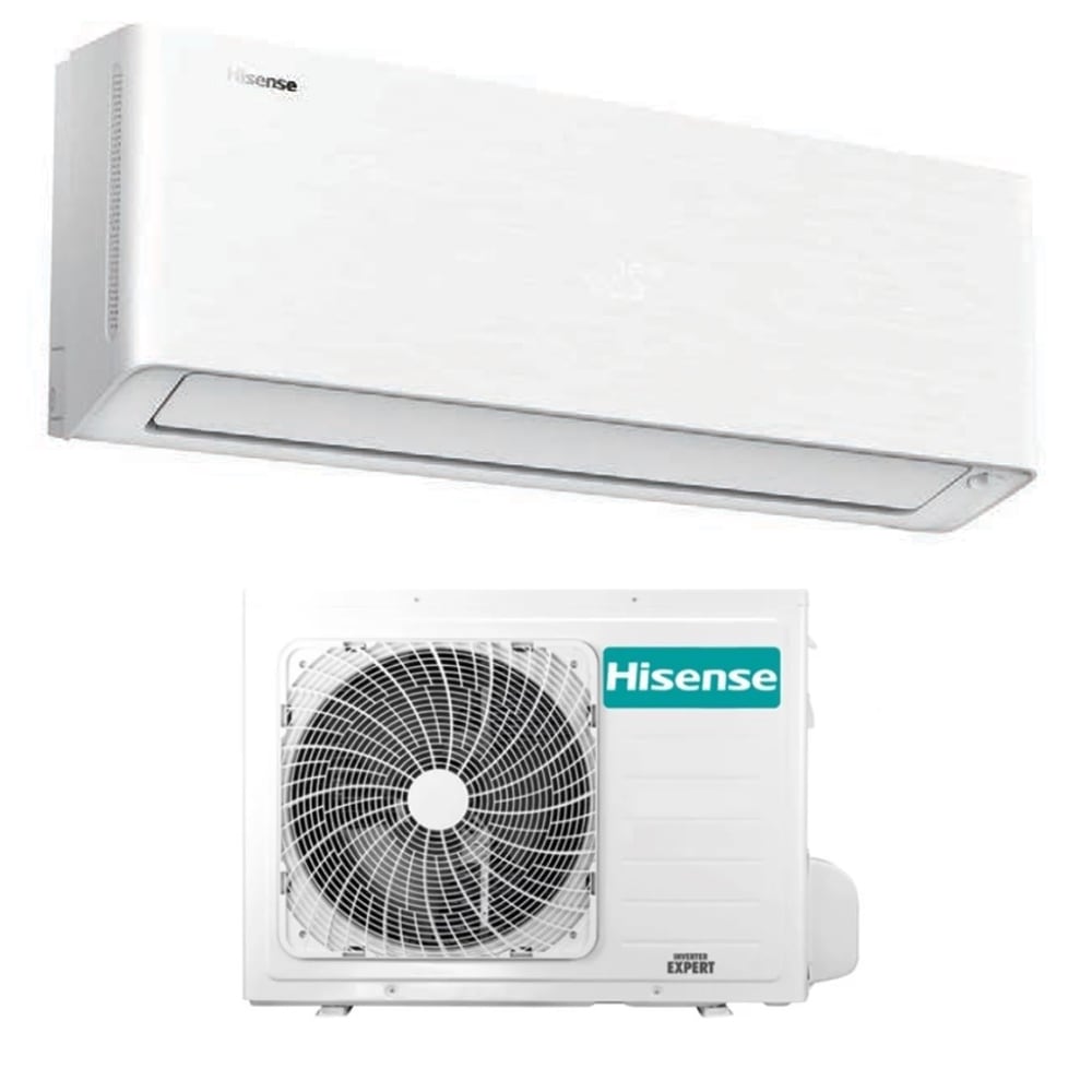 ORBIS - QH/AS 35XV 3AG/04W Unità interna ed esterna, potenza 3.5 kW,GAS R32, linea ENERGY PRO X Parete,HISENSE