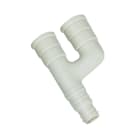 ORBIS - RYU 16-18 SP Raccordo a Y spostato, utilizzabile con tubi scarico condensa diam 16-18 mm OB581620