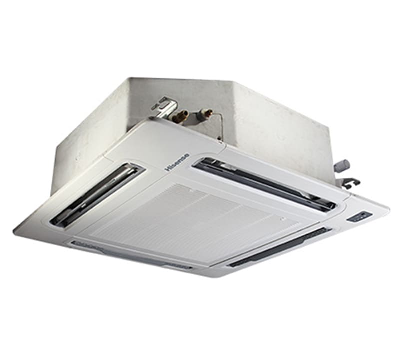 ORBIS - AUC175UR4RKC8/AUW175U6RW8 Unità interna a CASSETTA e unità esterna,potenza 17.2 kW, con comando remoto,GAS R32,linea COMMERCIALE CASSETTA,HISENSE