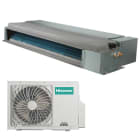 ORBIS - ADT52UX4 Unità interna a CANALIZZATO e unità esterna,potenza 5.3kW-10000 BTU/h,comando remoto e cablato,GAS R32,linea COMMERCIALE CANALIZZATO,HISENSE OB584431