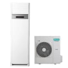 ORBIS - AUF140UR4RMPA8/AUW140U6RQ7 Unità interna a COLONNA e unità esterna,potenza 14kW,GASR32,linea COMMERCIALE COLONNA, HISENSE