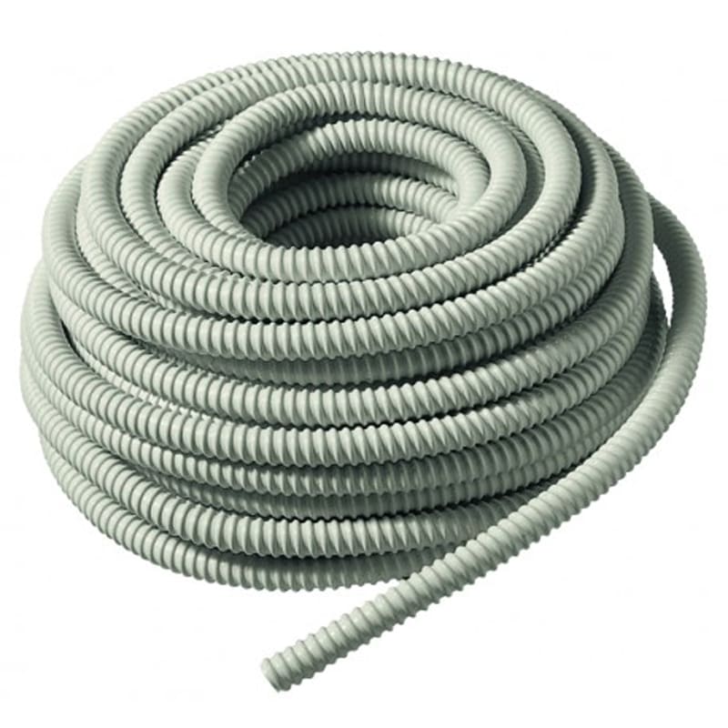 ORBIS - TGS 16 (ø16 conf. 30 mt) Tubo scarico condensa spiralato con interno liscio, autoestinguente, adatto per impianti non sottottraccia OB586016