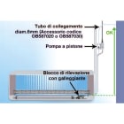 ORBIS - OLA-10 pompa scarico condensa a pistone con blocco di rilevazione a galleggiante