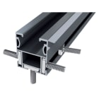 ORBIS - HEAVY MAX Profilo in ALLUMINIO per sostegno moduli fotovoltaici, con 3 guide, lunghezza 3.4m
