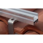 ORBIS - EASY TECH 320 Profilo in ALLUMINIO per sostegno moduli fotovoltaici, con guida, lunghezza 3.2m