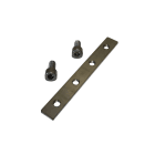 ORBIS - GLU Giunto lineare INTERNO in ACCIAIO per profili famiglia: EASY+, EASY TECH, HEAVY MAX, viteria in dotazione, lunghezza 160mm OB620061