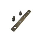 ORBIS - GLU Giunto lineare INTERNO in ACCIAIO per profili famiglia: EASY+, EASY TECH, HEAVY MAX, viteria in dotazione, lunghezza 160mm OB620061