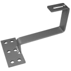 ORBIS - SFP-P Staffa con piastra in ACCIAIO ZINCATO A CALDO per tegole PORTOGHESI, spessore 6mm OB620230