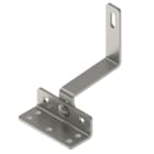 ORBIS - SRUAL-X Staffa regolabile con piastra in ACCIAIO INOX AISI 304, 2 regolazioni, spessore 5mm, aggancio per profili EASY SIDE e HEAVY MAX OB620258