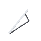 ORBIS - STG-2835 Triangolo GRANDE (PREMONTATO) in ALLUMINIO per inclinazione moduli, regolazioni: 28°-30°-33°-35°, disposizione moduli:VERTICALE OB620300