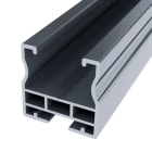 ORBIS - EASY TECH 340 Profilo in ALLUMINIO per sostegno moduli Fotovoltaici, con guida, lunghezza 3.4m