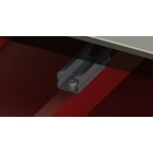 ORBIS - ST EASY SMALL 12 AL/AC Profilo in ALLUMINIO per fissaggio su grecato in alluminio e acciaio, compreso di viti ed EPDM, lunghezza 12cm OB620359