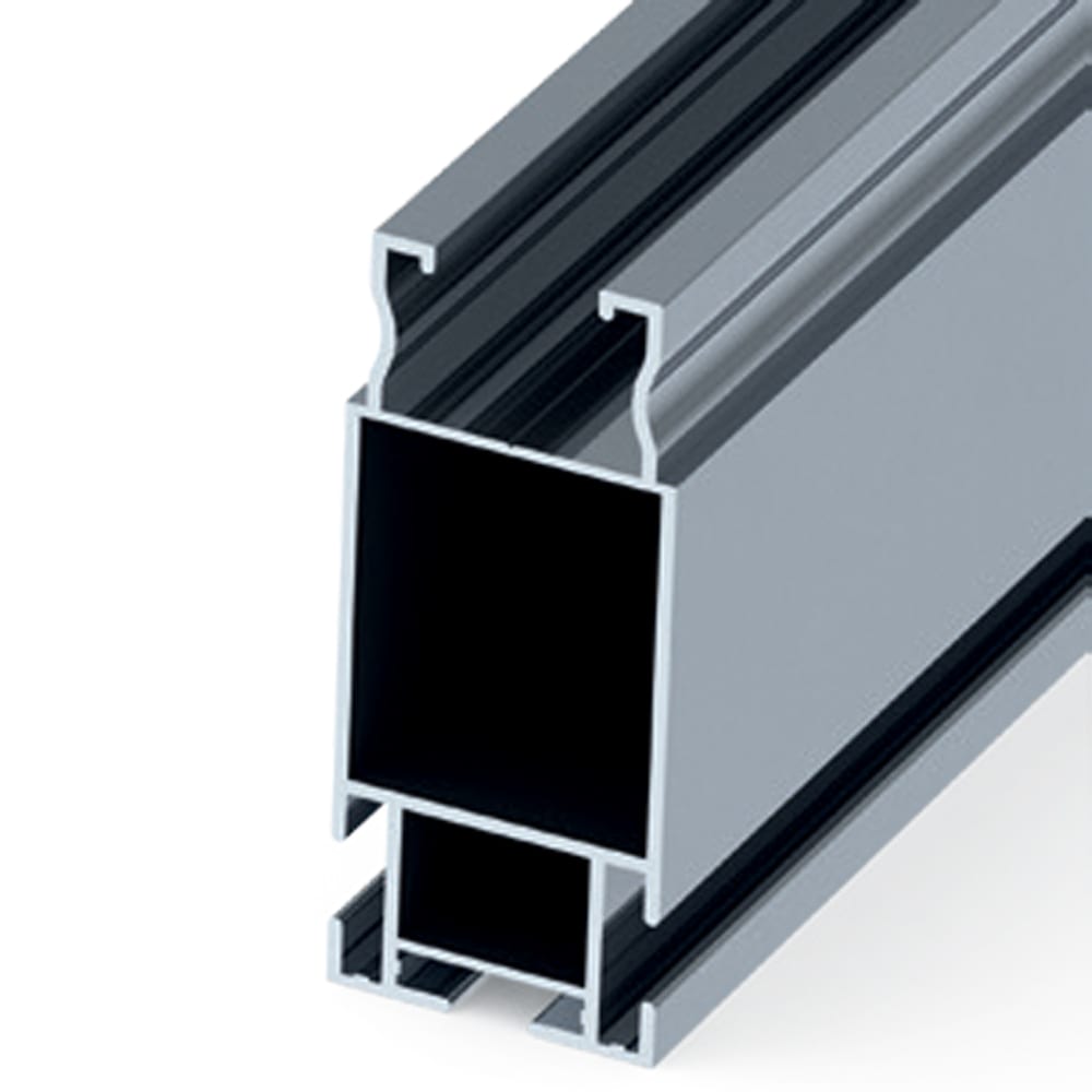 ORBIS - HEAVY MAX PLUS Profilo in ALLUMINIO per sostegno moduli fotovoltaici, con 3 guide, lunghezza 3.4m