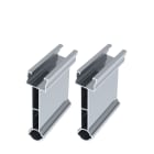 ORBIS - KITSB2F KIT Staffe elevatrici basculanti in alluminio seconda fila 5°, vela 2 pannelli in ORIZZONTALE