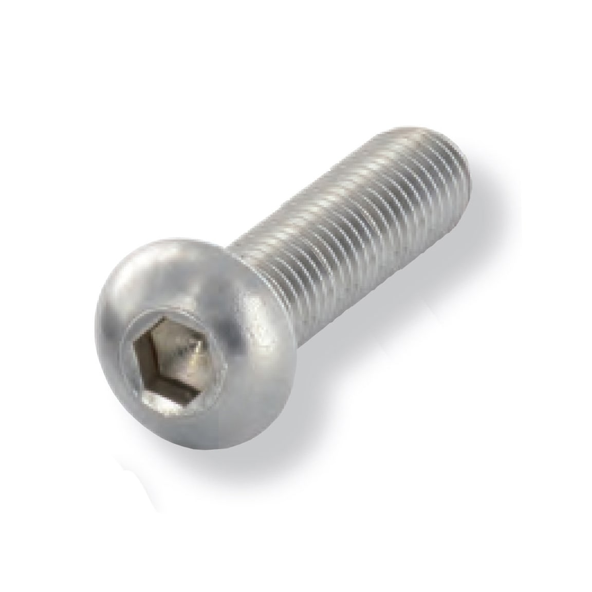 ORBIS - TBBM865 Vite brugola M8 in INOX, lunghezza 65mm, testa bombata con cava esagonale,uso con profili modello EASY CLAMP e spessore pannello 44-50mm