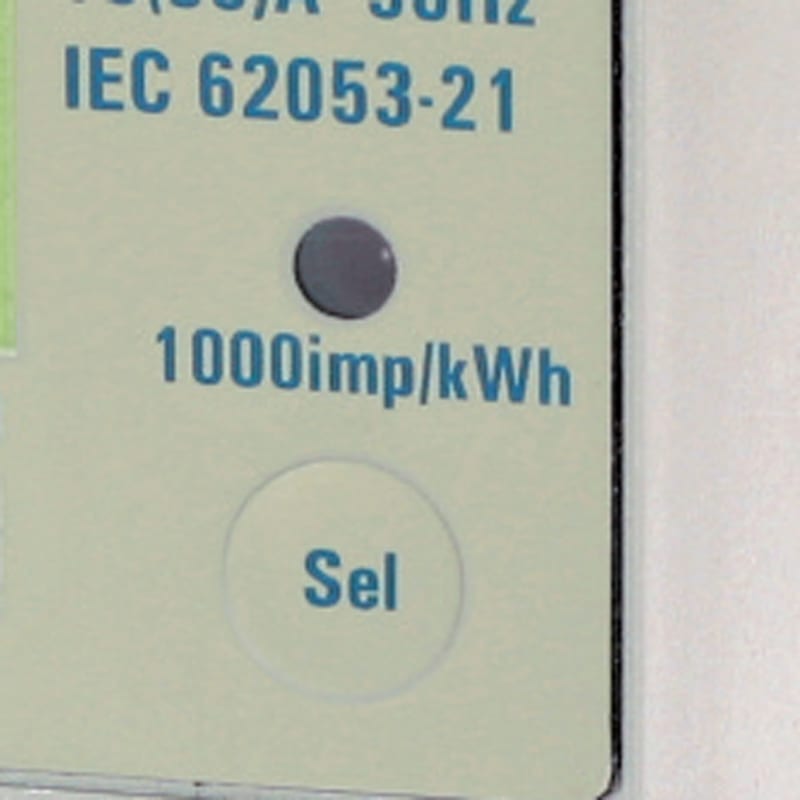 ORBIS - CONTAX D-6041 BUS Contatore monofase energia (Bidirezionale) attiva e reattiva, 4 Moduli, Comun.MODBUS, 60A, ins.diretta, display digitale, lamp.LED 1Wh/imp