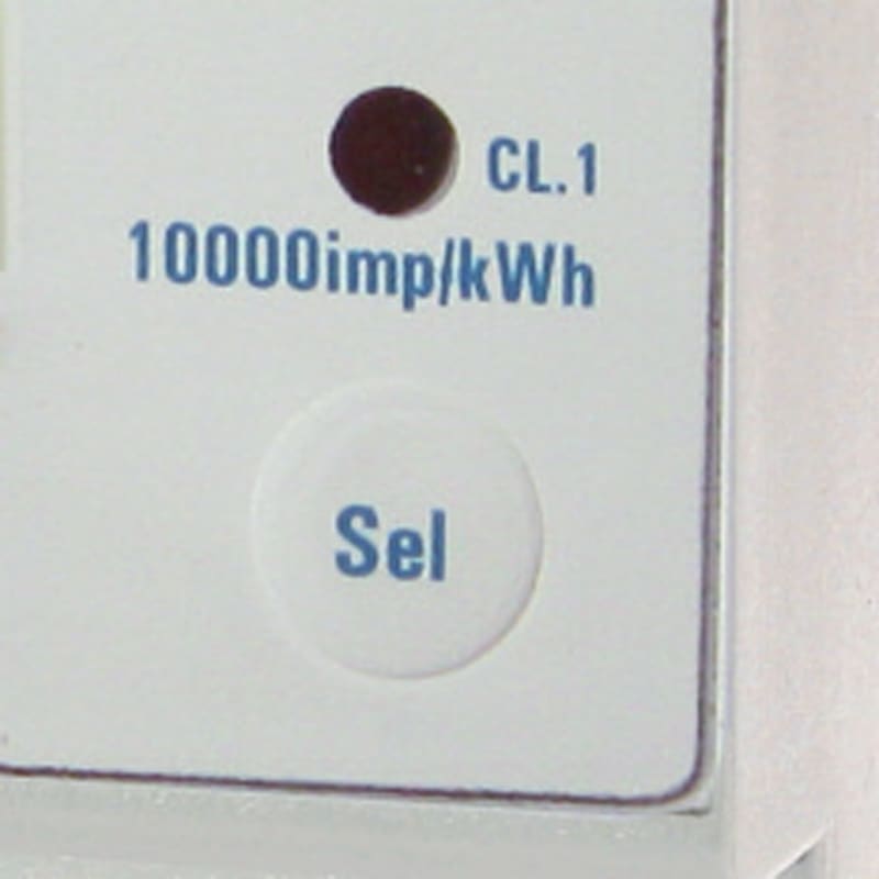 ORBIS - CONTAX D-0643 BUS Contatore trifase energia (Bidirezionale) attiva e reattiva, 4 Moduli, Comunicazione MODBUS, 6A, inserzione con TA, display digitale