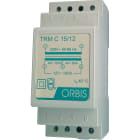 ORBIS - TRM C 15/12 Trasformatori modulari per campanelli, potenza 15 VA, 2 moduli DIN, tensione primario 230V, tensione secondario 4/8/12 VAC