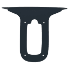 ORBIS - TM UNI Tettuccio in metallo per il sostegno a palo delle le stazioni di ricarica VIARIS UNI/UNI+ OB900510