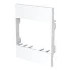 ORBIS - COVER per serie civile LN, 3 moduli, colore BIANCO