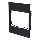 ORBIS - COVER per serie civile LN, 3 moduli, colore NERO