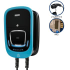ORBIS - VIARIS COMBI+ CCT2E74ETH MONOFASE 7.4 kW + 7.4 kW 32A, 2 CAVI e CONNETTORE TIPO 2 lunghezza 5m, contatore MID, Ethernet, lettore carte RFID