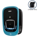 ORBIS - VIARIS COMBI+ BBT274ETH MONOFASE 7.4 kW + 7.4 kW 32A, 2 PRESE TIPO 2 e SHUTTER, Ethernet, lettore carte RFID OB94P2CCHA2