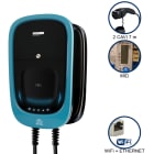ORBIS - VIARIS COMBI+ CC7T2E22ETH 22 kW + 22 kW 3x32A, 2 CAVI e CONNETTORE TIPO 2 lunghezza 7m, contatore MID, Ethernet, lettore carte RFID