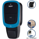 ORBIS - VIARIS UNI+ BT2P74ETH MONOFASE 7.4 kW 32A, 1 PRESA TIPO 2 con SHUTTER, lettore carte RFID, WiFi + Ethernet