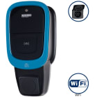 ORBIS - VIARIS UNI+ BT274 MONOFASE 7.4 kW 32A, 1 PRESA TIPO 2 con SHUTTER,  lettore carte RFID, WiFi OB94U1C0HA1