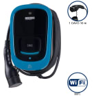 ORBIS - VIARIS UNI+ C10T222 TRIFASE 22 kW 3x32A, 1 CAVO e CONNETTORE TIPO 2 lunghezza 10m, lettore carte RFID, WiFi OB94U4A0HA1